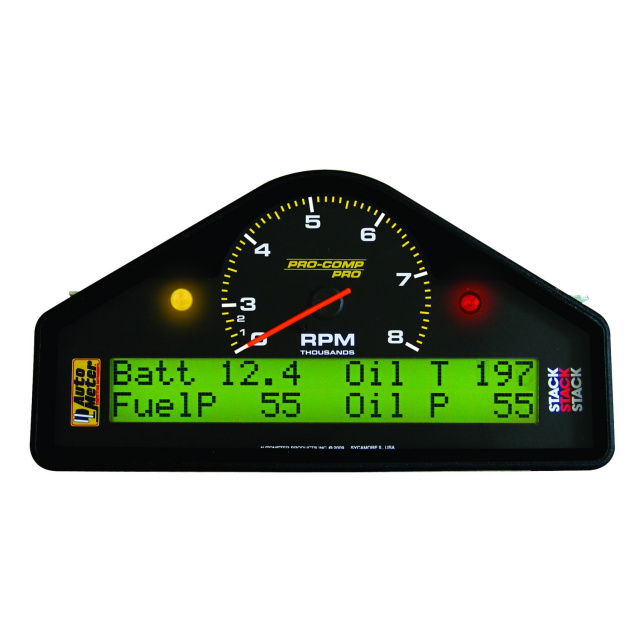AutoMeter 6012 Pro-Comp Pro Digital Race Tach/Speedo Combo